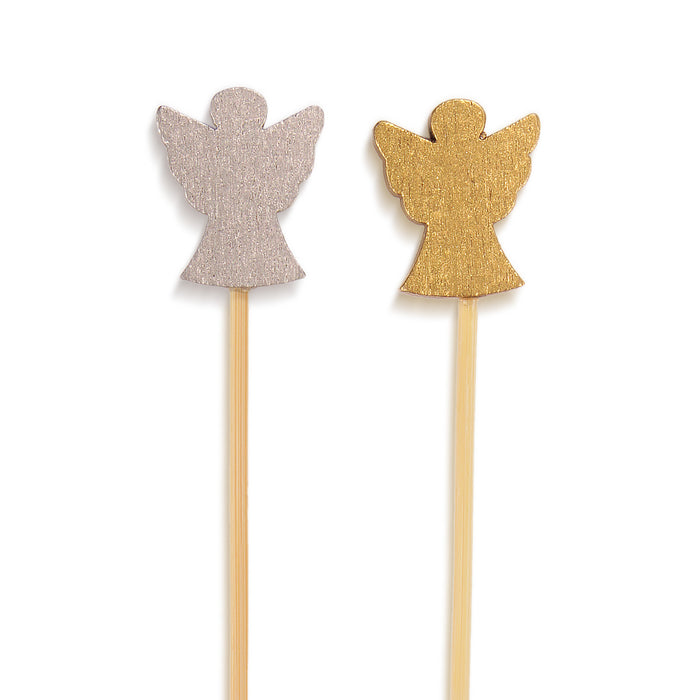 bamboomn Angel Bamboo Food Picks