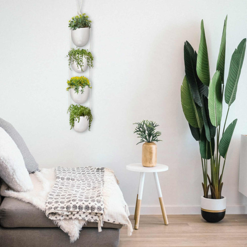 succulent bedroom decor Succulent Hanging Pot Display Set