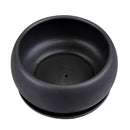Ceramic Black Round Plant Bowl Pot