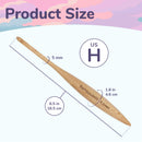 Eco-friendly ergonomic bamboo knitting needles size chart