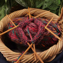 double point bamboo knitting needles for easy and comfortable knitting