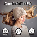 durable and comfortable fit knitted headband with ear warmer