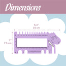 Sleepy Sheep Knitting Crochet Needle Gauge