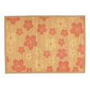 Bamboo Patterned Placemats with Fabric Border