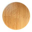 Bamboo Finger Labyrinth - 12.5" - 7 and 11 Circuit Cretan and Chartres Style