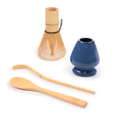 Matcha Green Tea Whisk Set - Whisk + Scoop + Tea Spoon + Whisk Holder