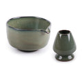 Ceramic Matcha Bowl & Rest Set
