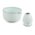 Ceramic Matcha Bowl & Rest Set