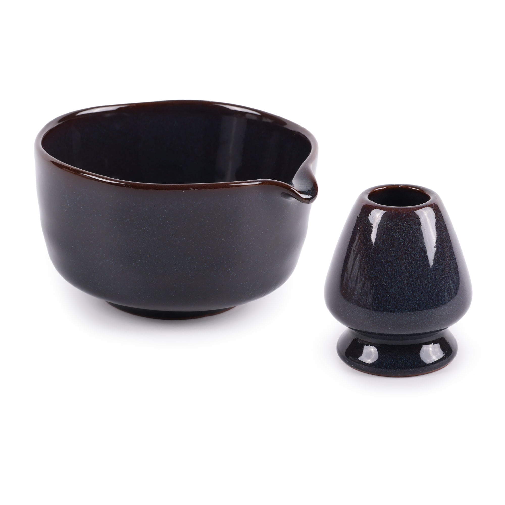Ceramic Matcha Bowl & Rest Set