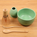 Matcha Bowl, Rest, Tea Whisk, Chashaku, & Tea Spoon Set