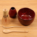 Matcha Bowl, Rest, Tea Whisk, Chashaku, & Tea Spoon Set