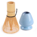 Matcha Tea Whisk Set - Bamboo Chasen and Whisk Holder Rest Set