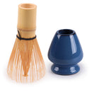 Matcha Tea Whisk Set - Bamboo Chasen and Whisk Holder Rest Set