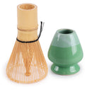 Matcha Tea Whisk Set - Bamboo Chasen and Whisk Holder Rest Set