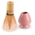 Matcha Tea Whisk Set - Bamboo Chasen and Whisk Holder Rest Set