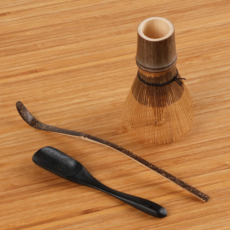 Matcha Whisk Set Chasen, Chashaku, Deep Scoop