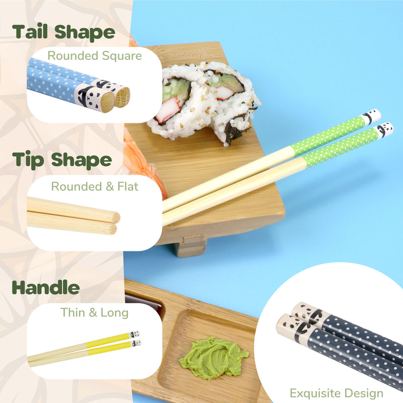 Polka-Dot Panda Chopsticks