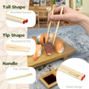 5.9" Red Dot Bamboo Chopsticks