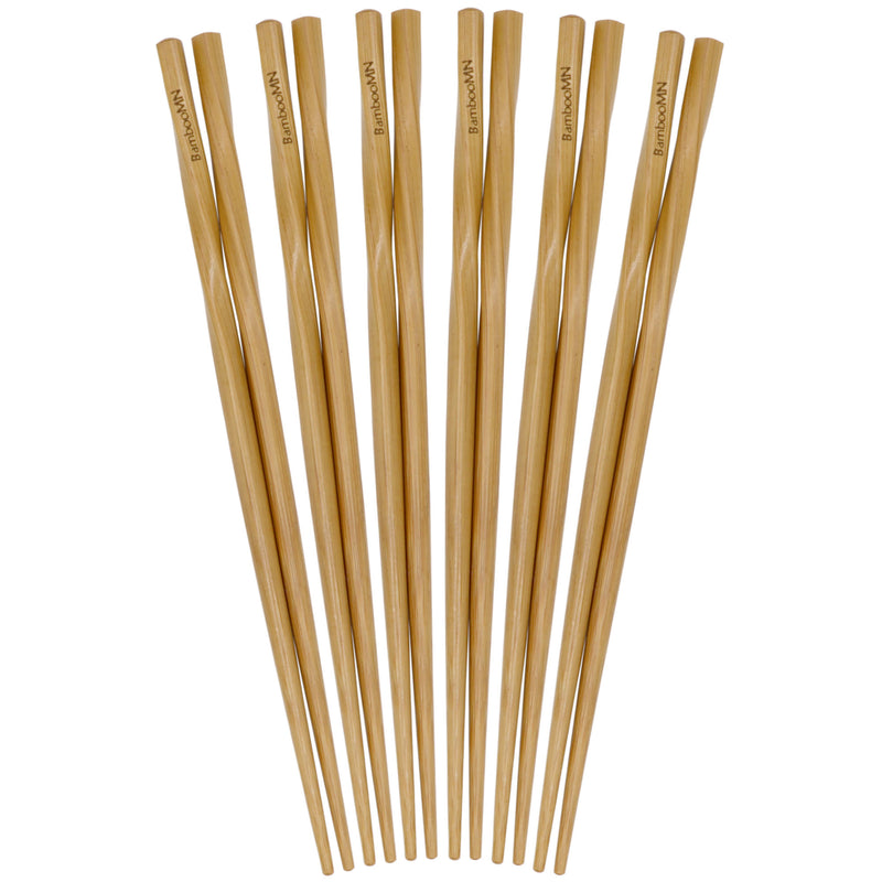 Bamboo Twisted Chopsticks