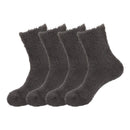 dark grey mens featherlight fuzzy socks