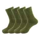 clover green mens featherlight fuzzy socks