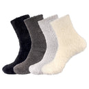 assortment a (black white grey dark grey) mens featherlight fuzzy socks