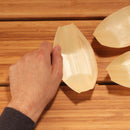 5.25" inch pine wood boat