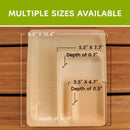 Wood Rectangle Plates