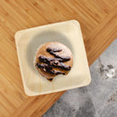 pine wood square plates food appetizer muffin cupcake dessert