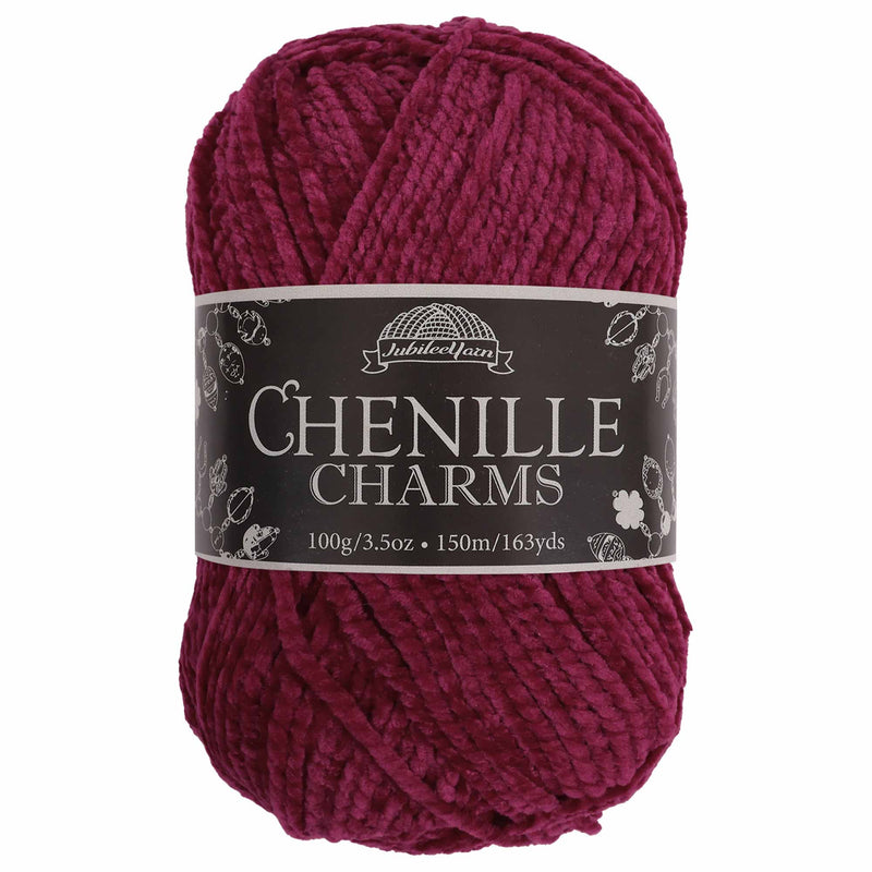 Purple yarn for knitting