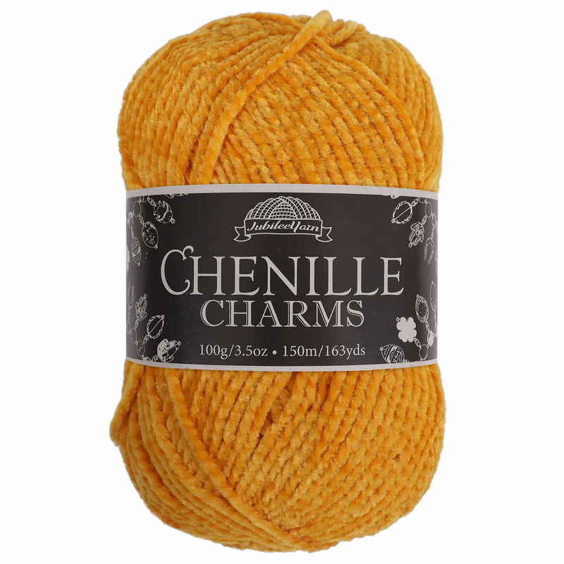 Yellow yarn for knitting