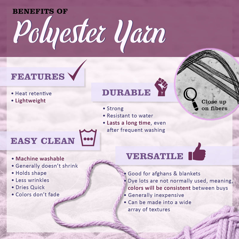 yarn polyester chart 