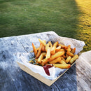 Disposable Wood Food Container Boxes