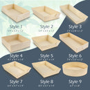 Disposable Wood Food Container Boxes