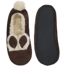 brown rabbit fuzzy slippers socks