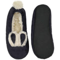 black rabbit fuzzy slippers socks