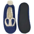blue rabbit fuzzy slippers socks