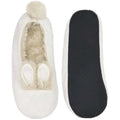 white rabbit fuzzy slippers socks
