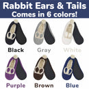 rabbit fuzzy slippers socks