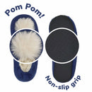 pompom fuzzy slippers socks