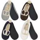 rabbit pompom fuzzy slippers socks assortment