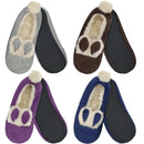 rabbit pompom fuzzy slippers socks assortment