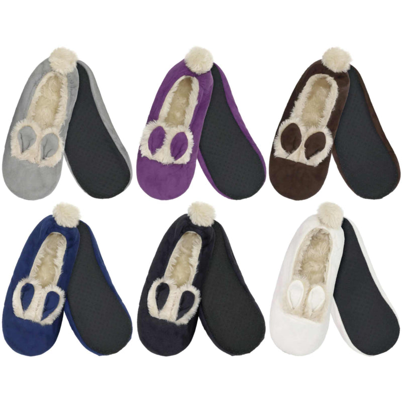 rabbit fuzzy slippers socks assortment