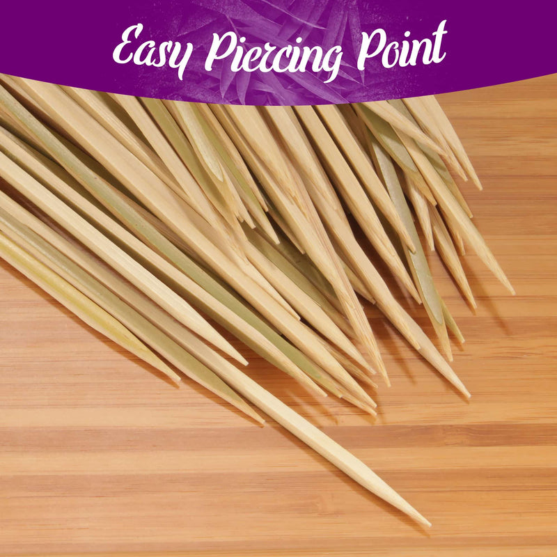regular natural bamboo paddle picks tips cutting board sharp easy piercing point