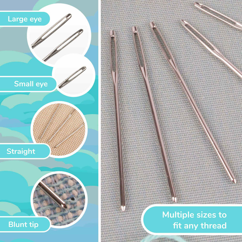 Metal Darning Needle Set