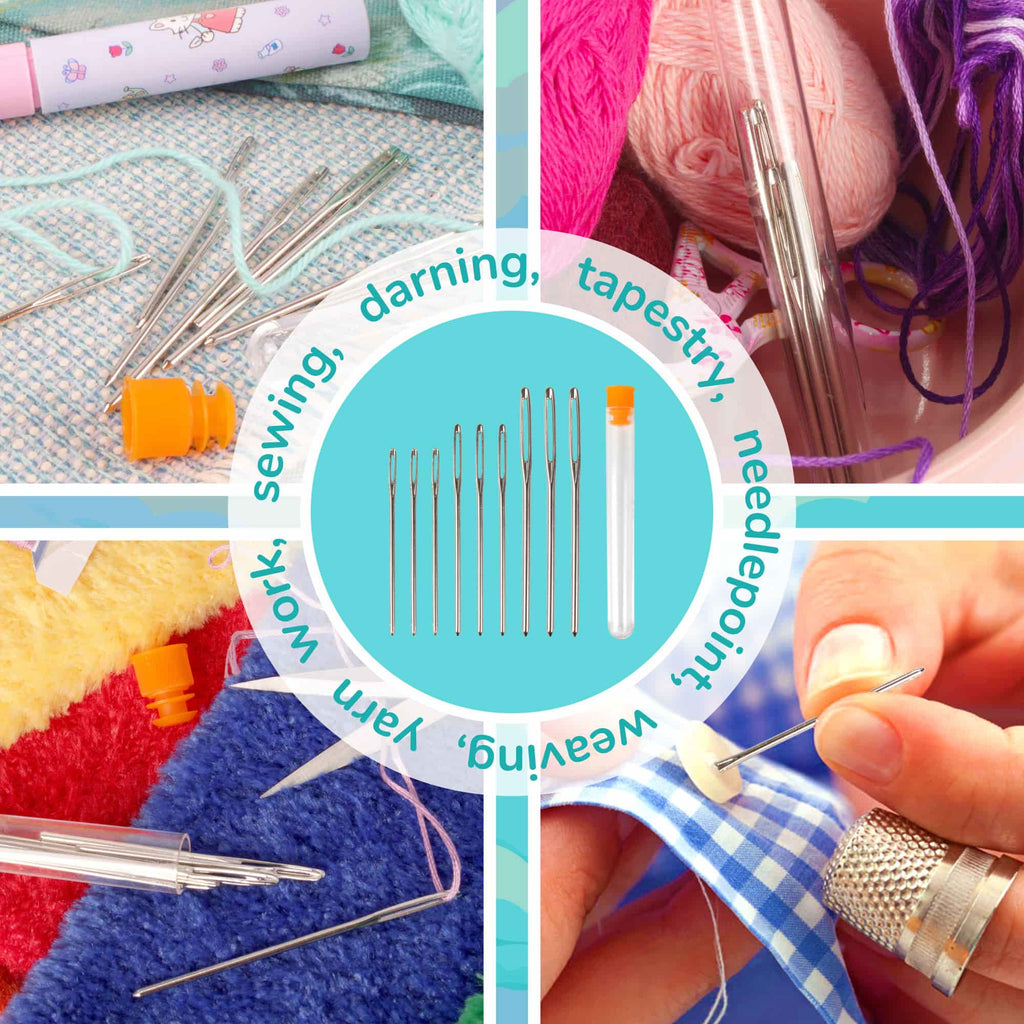 Metal Darning Needle Set