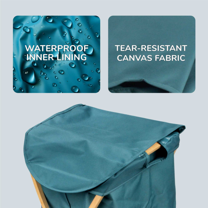 Tear resistant and water resistant laundry bin