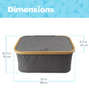 Foldable Storage Organizer with Lid