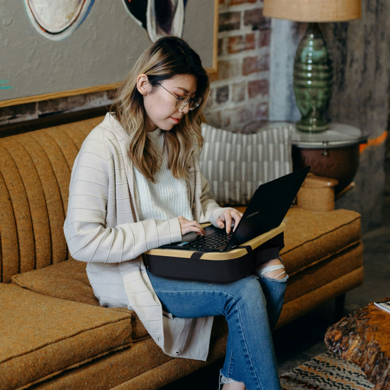 Bamboo Lap Storage Desks