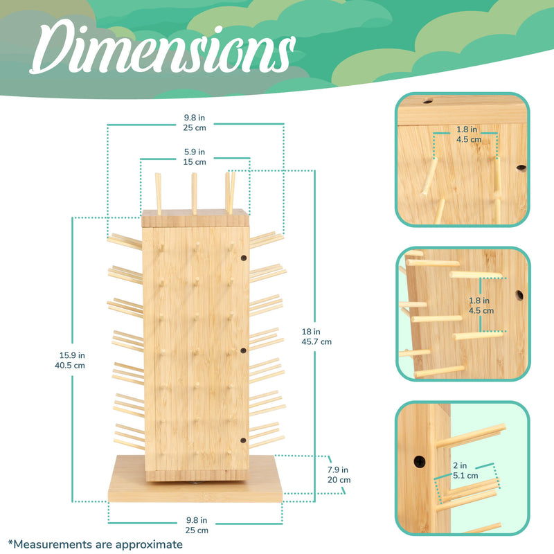 crochet storage pegs